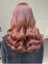 ソヨン 栄店(SOYON) 髪質改善カラー　ピンクベージュ