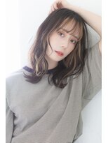 プライズ 池袋店(prize)&nbsp;グレーベージュシースルーバング395