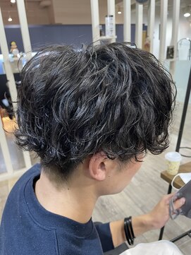 ブリックバイブレイス 千葉 千葉中央(brick by brace) マッシュ×ランダムパーマ