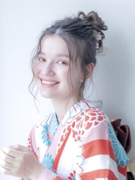 アールプラス 新宿(ar+) 浴衣着付け×ヘアアレンジ