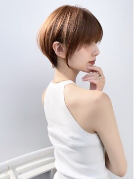 シー バイ ロンド 新宿(Sea by Lond) イメチェン×ピンクベージュ[アンブレラカラー/前髪]