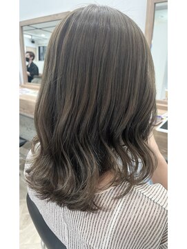 ミルバイアンフィニー(MIL by INFINI) ブリーチなし◎透明感オリーブグレージュ