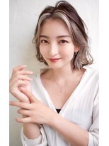 クレドガーデン 柏(CRED GARDEN)&nbsp;外ハネボブ愛されうる艶髪フレームインナーシルキーベージュ#柏