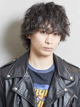 アンフィニー 銀座(ANFINI) マッシュパーマ/マットワックス/強めパーマ/ラフ/黒髪/ウルフ