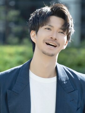 アンフィニー 銀座(ANFINI) 前髪あげ×マッシュ センターパートショート2ブロ