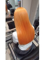 ボーテコンシェル 柏店(BEAUTE CONCIER) ハイトーンカラーロング艶髪オレンジ