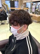 ゼスト 吉祥寺店(ZEST) 波巻きパーマ 刈り上げマッシュ メンズ 韓国 鈴木楓竜