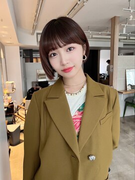 サンド 鹿児島中央(sand) ボブ/黒髪/グレー/韓国ボブ/髪質改善[鹿児島中央駅]