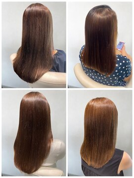 美容室フルール 20代30代40代髪質改善トリートメント艶感ストレート透明感