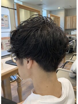 グッドネイバーズ 柏の葉(GOOD NEIGHBORS) マッシュ風フォワードパーマ