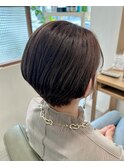 モカブラウンショート