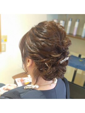 ヘアデザインフルーヴ(hair design fleuve) ヘアセット