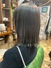縮毛矯正+ダメージケア剤無料 ￥14400～