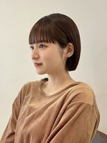 ルル 表参道(lulu.)&nbsp;黒髪/ボブウルフ/ネビージュ/小顔/ワンレン