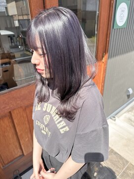 ヘアーホームイロ(Hair Home IRO) ラベンダーグレージュ×ケアブリーチ