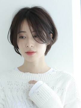 アンラヴェスト(AN LOVEST mashup hs) 透明感ショートボブ/フェザーショート根元パーマ