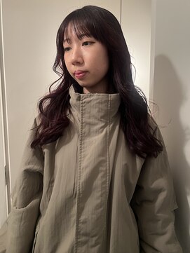 トッド(tod) wine red  ［暖色系カラー/ワインレッド/髪質改善］