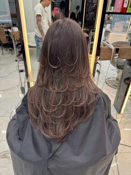 ラピス 渋谷本店(Lapis) ~バタフライレイヤーカット~