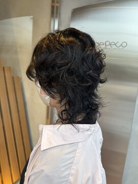 オレンジペコ(orange peco) ミディアムウルフ