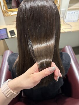 トムヘアーデザイン 楠葉店(TOM HAIR DESIGN) 艶髪アッシュカラー