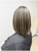 ★白髪ぼかしハイライトカラー★みのはた