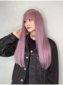 ラベンダーピンク/シールエクステ/ホワイトピンク