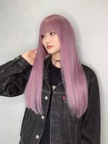 ラピス 渋谷本店(Lapis) ラベンダーピンク/シールエクステ/ホワイトピンク