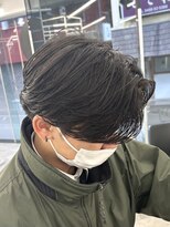 ウィル バイ ブラウン(Vir by Brown)&nbsp;毛流れパーマ/センターパート