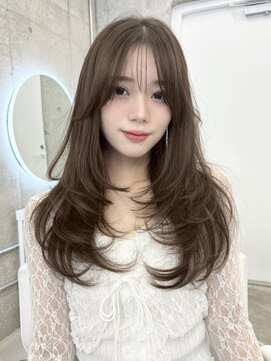 エヌアイ オモテサンドウ(ni omotesando) ふわっと韓国レイヤー/オリーブベージュ