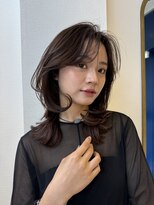 ロンドアベニール 北千住(Lond avenir)&nbsp;くびれヘア/顔周り/韓国/レイヤーカット/黒髪/ロング/前髪北千住