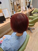 ブロッサム 東中野店&nbsp;20代30代40代前下がりストレートラベンダーナチュラルボブ