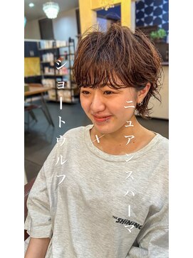 ヘアサロン エリア(hair salon Area) ショートウルフ×パーマ