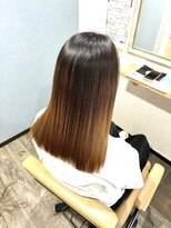 スカイ(SKY)&nbsp;透明感カラー/髪質改善/縮毛矯正/韓国風レイヤーカット