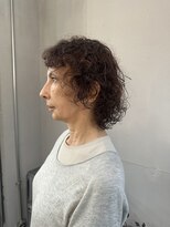 ステップボーンカット トーキョー(STEP BONE CUT TOKYO)&nbsp;【ステップボーンカット】ココアブラウン/秋ヘアー/癖毛/表参道