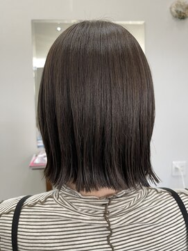 楽々スタイリング◎ 切りっぱなしボブ