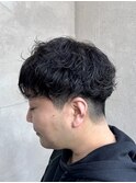 ふんわりシャドウパーマ