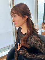 アリスバイアフロート 自由が丘(ALICe by AFLOAT) レイヤー/顔周りレイヤー/おくれ毛/前髪カット【自由が丘】