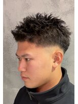 サイファー 心斎橋(CIPHER.)&nbsp;スパイキーピンパーマ