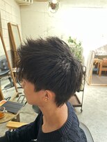 カフカ(KAFKA)&nbsp;スパイキーショート　ナチュラル　黒髪　【前田一輝】