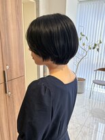 ガリカ 博多(Gallica) <ゲスト>丸みのある黒髪大人ショート