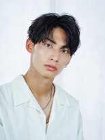 アロ 渋谷(Alo) ニュアンスパーマ/センターパート/波巻きツイストスパイラル渋谷