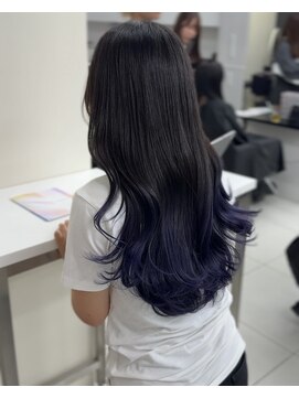 アライブ ハラジュク(ALIVE harajuku) グラデーションカラーバレイヤージュインナーカラー　ryota