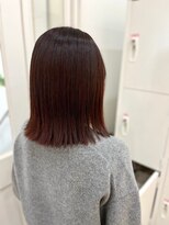 ミレット 竹ノ塚東口店(miret)&nbsp;20代30代40代◎白髪染めリタッチカラー外ハネミディアム竹ノ塚