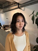 ツイッグ バイ ヤード(twig by YARD.) ミディアムレイヤーパーマ