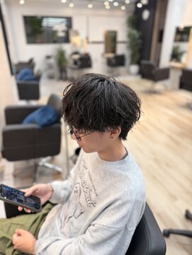 アグ ヘアー ミロ 本厚木店(Agu hair milo) 【本厚木】波巻きパーマ◇