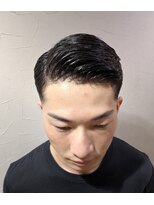 ヒロギンザ 銀座一丁目店(HIRO GINZA)&nbsp;ミドルフェード七三パートスタイル