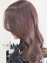 アトレ 福岡大名店(attrait)&nbsp;セミロングのブラウンカラー × 大人っぽい透明感