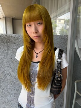 パーク(PARK) yellow×layer cut