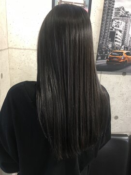 ヘアサロン ドットプラス 町田店(dot. plus) サロンワーク×ツヤダークグレー1【dot.plus町田】