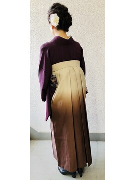 ラウズ(rouse) 袴着付け